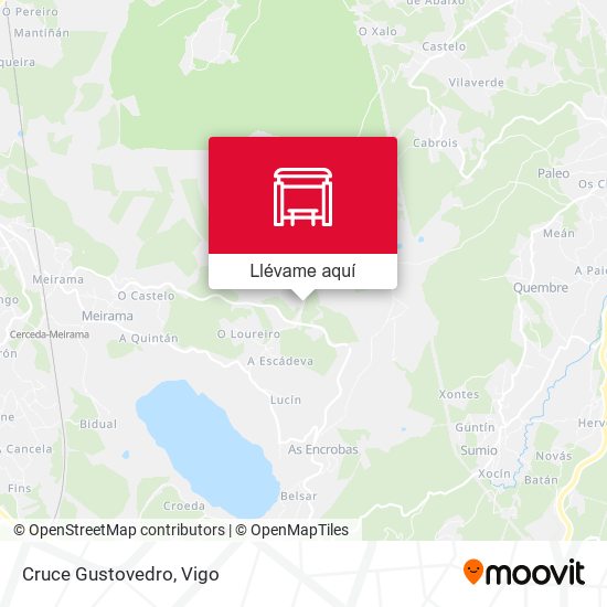 Mapa Cruce Gustovedro