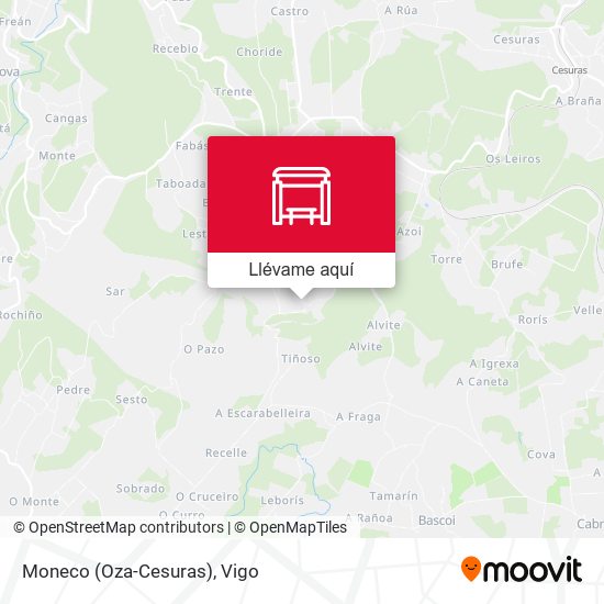 Mapa Moneco (Oza-Cesuras)