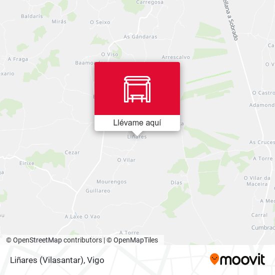 Mapa Liñares (Vilasantar)