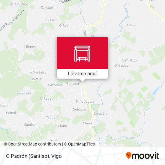 Mapa O Padrón (Santiso)
