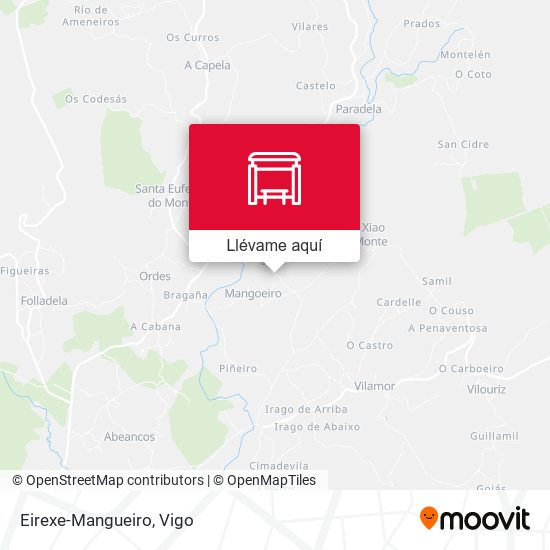 Mapa Eirexe-Mangueiro