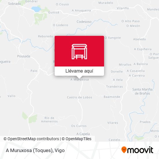 Mapa A Muruxosa (Toques)