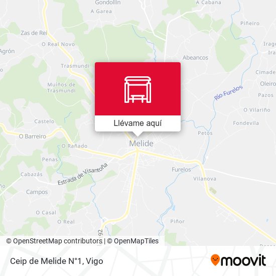 Mapa Ceip de Melide N°1