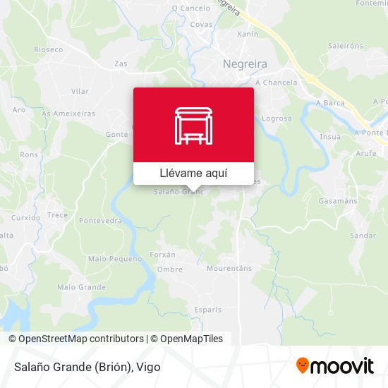 Mapa Salaño Grande (Brión)