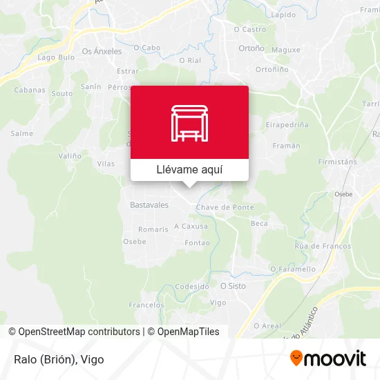 Mapa Ralo (Brión)