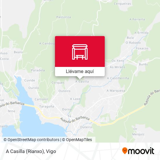 Mapa A Casilla (Rianxo)