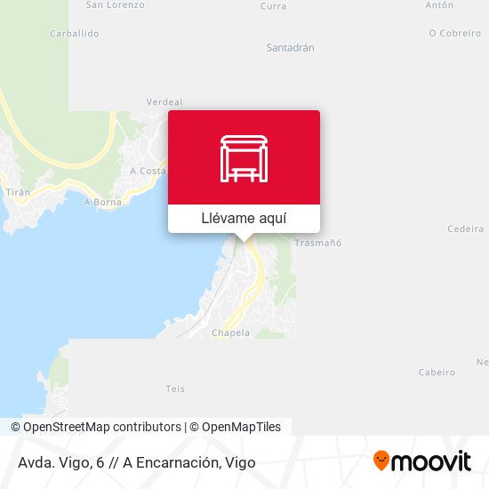 Mapa Avda. Vigo, 6 // A Encarnación