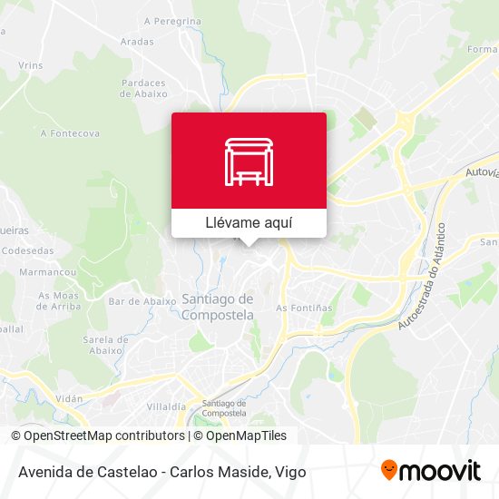Mapa Avenida de Castelao - Carlos Maside