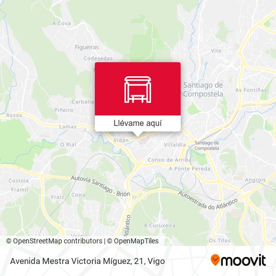 Mapa Avenida Mestra Victoria Míguez, 21