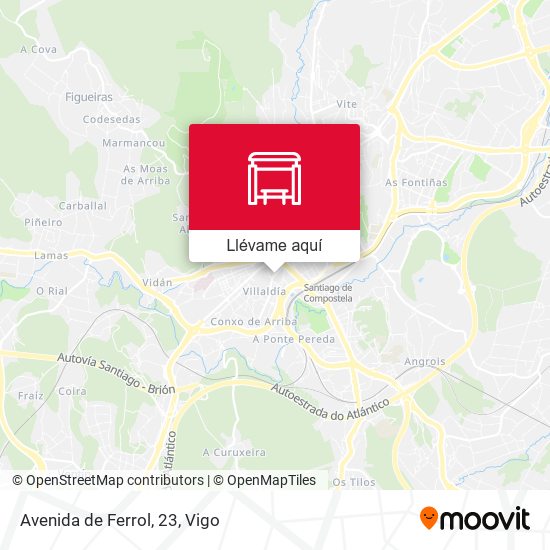 Mapa Avenida de Ferrol, 23