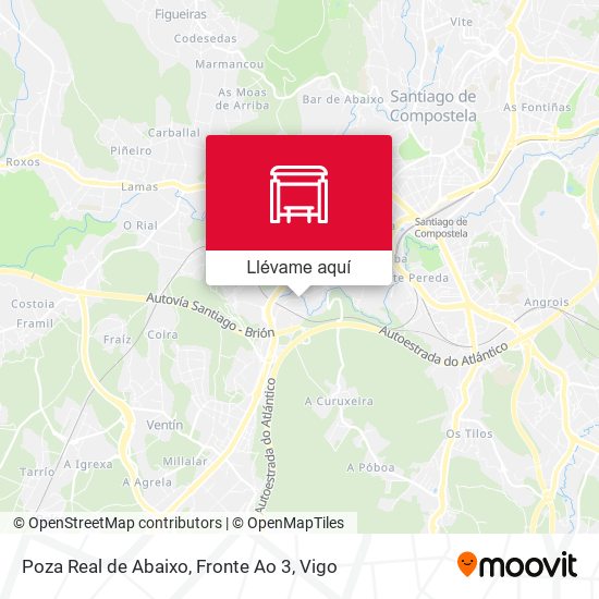 Mapa Poza Real de Abaixo, Fronte Ao 3