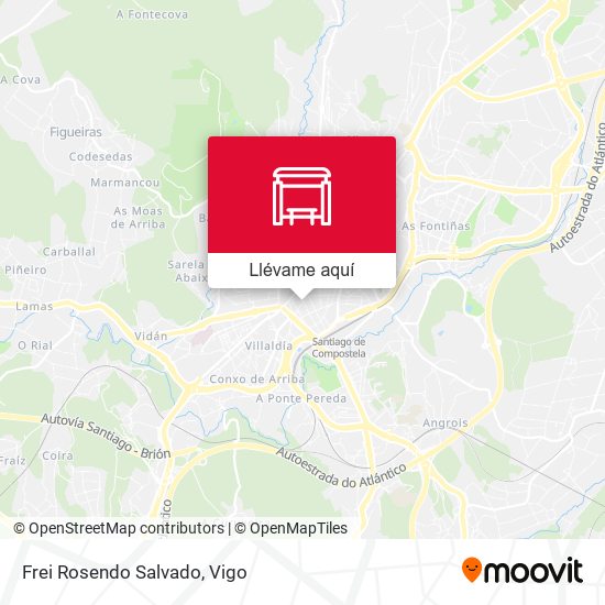Mapa Frei Rosendo Salvado
