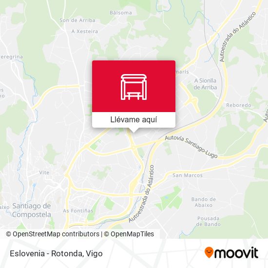 Mapa Eslovenia - Rotonda