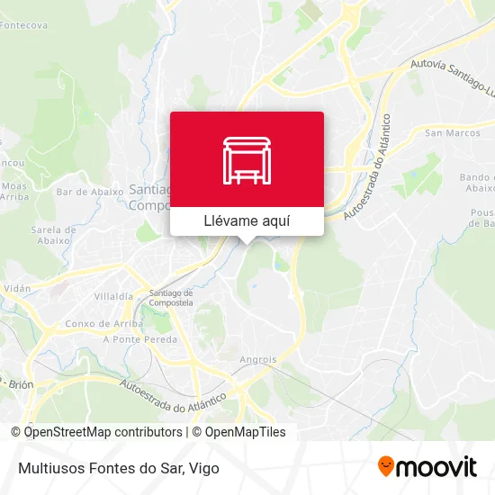 Mapa Multiusos Fontes do Sar