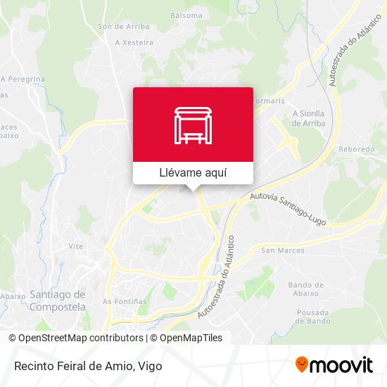 Mapa Recinto Feiral de Amio