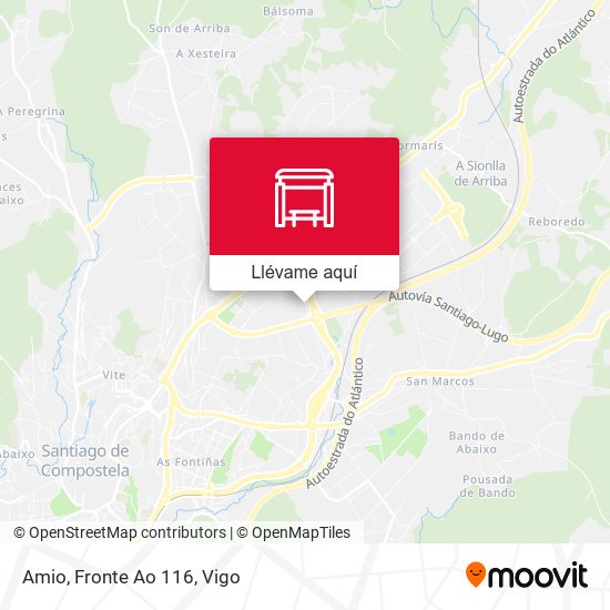 Mapa Amio, Fronte Ao 116
