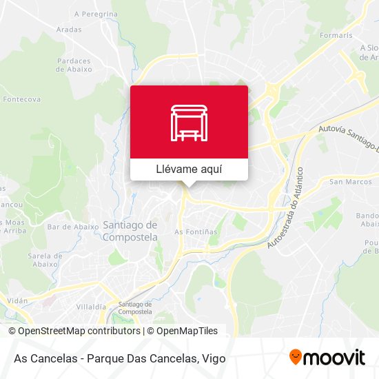 Mapa As Cancelas - Parque Das Cancelas
