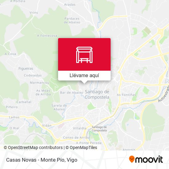 Mapa Casas Novas - Monte Pío