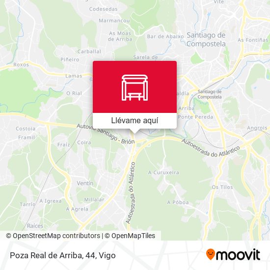 Mapa Poza Real de Arriba, 44