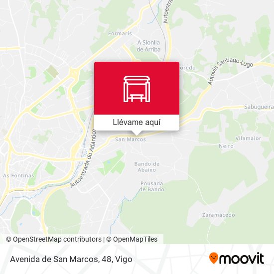 Mapa Avenida de San Marcos, 48