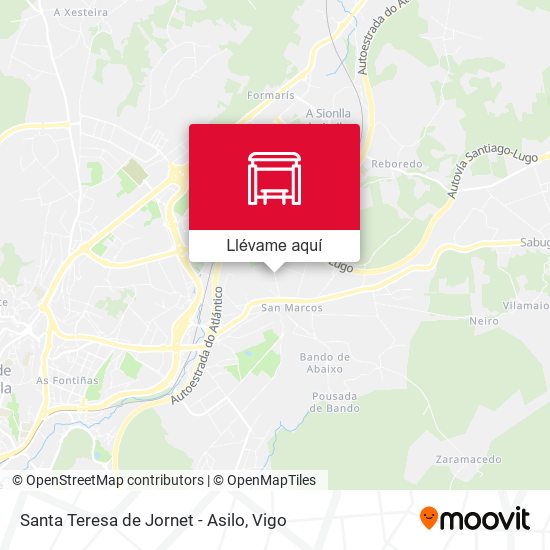 Mapa Santa Teresa de Jornet - Asilo
