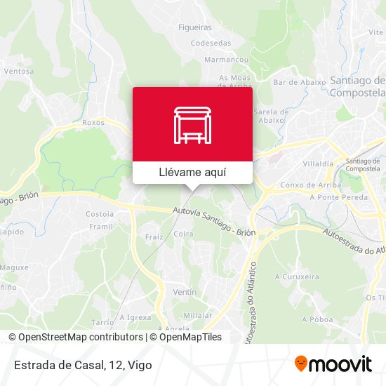 Mapa Estrada de Casal, 12