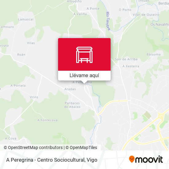 Mapa A Peregrina - Centro Sociocultural