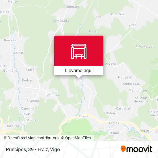 Mapa Príncipes, 39 - Fraíz