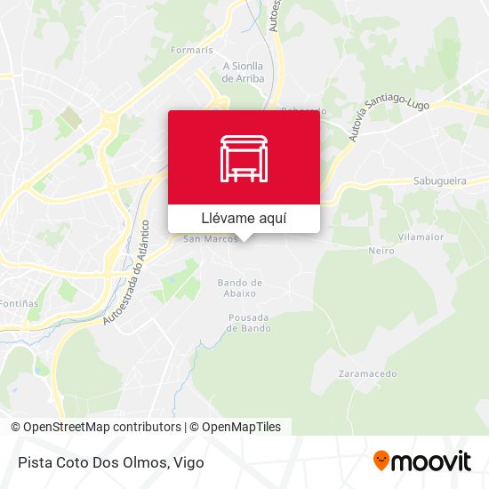 Mapa Pista Coto Dos Olmos