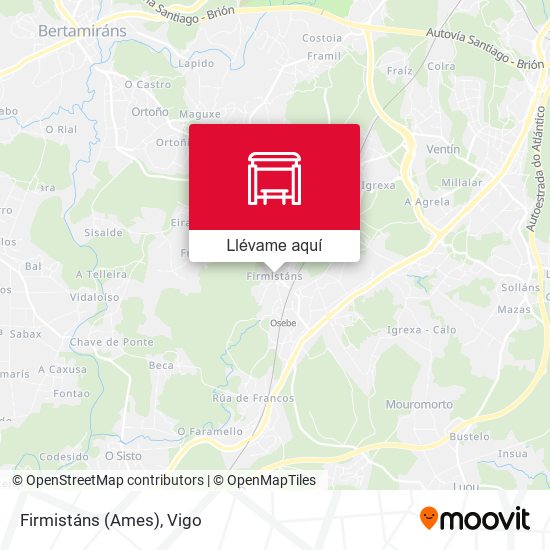 Mapa Firmistáns (Ames)
