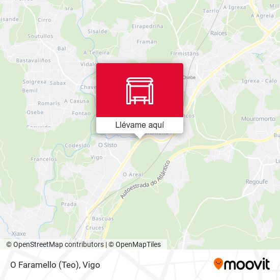 Mapa O Faramello (Teo)