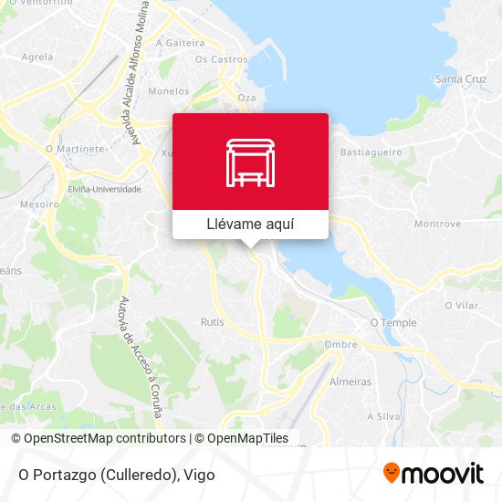 Mapa O Portazgo (Culleredo)