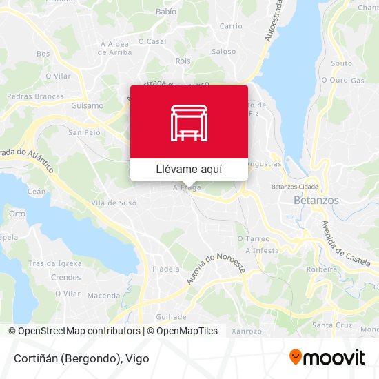 Mapa Cortiñán (Bergondo)