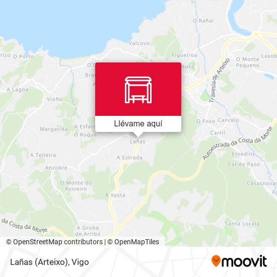 Mapa Lañas (Arteixo)
