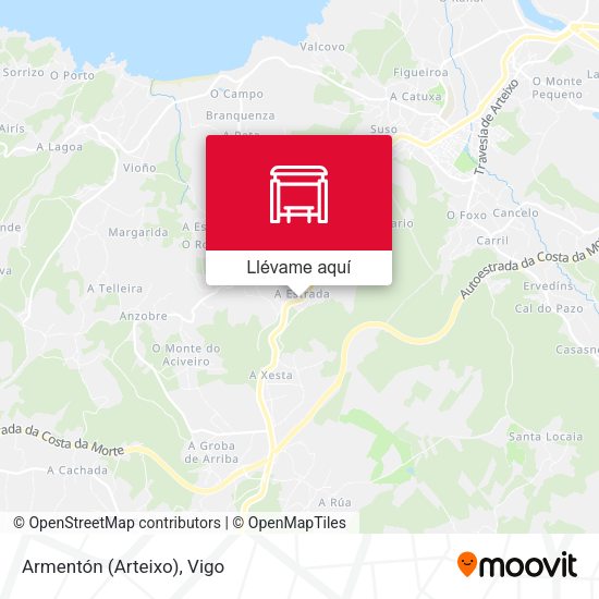 Mapa Armentón (Arteixo)
