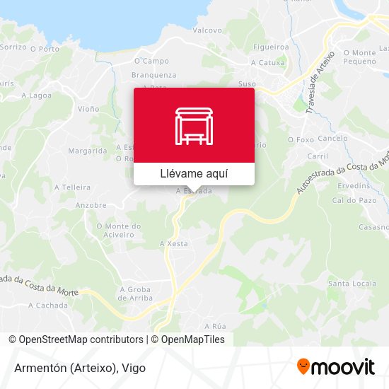 Mapa Armentón (Arteixo)