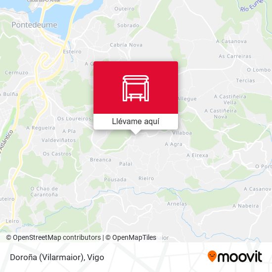 Mapa Doroña (Vilarmaior)