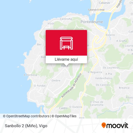 Mapa Sanbollo 2 (Miño)