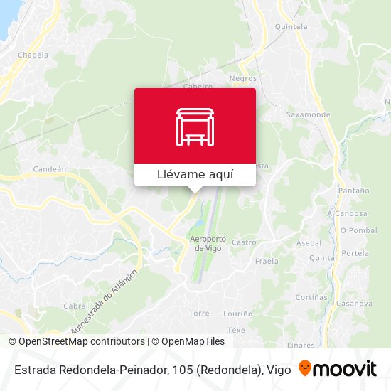 Mapa Estrada Redondela-Peinador, 105