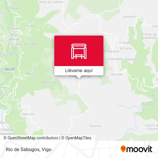 Mapa Rio de Sabugos