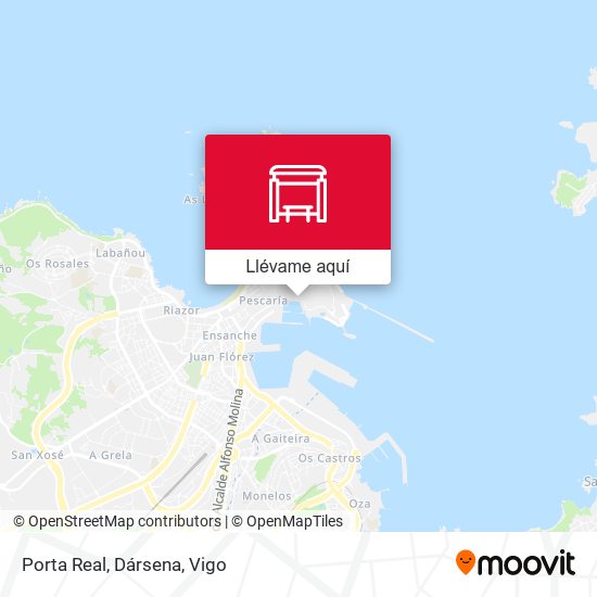 Mapa Porta Real, Dársena