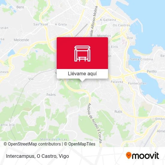 Mapa Intercampus, O Castro