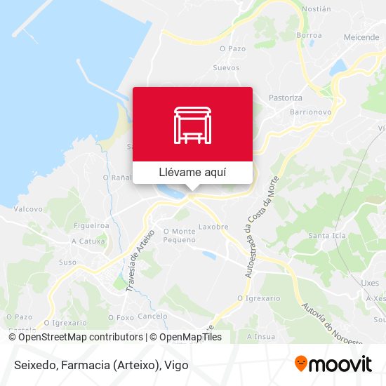 Mapa Seixedo, Farmacia (Arteixo)