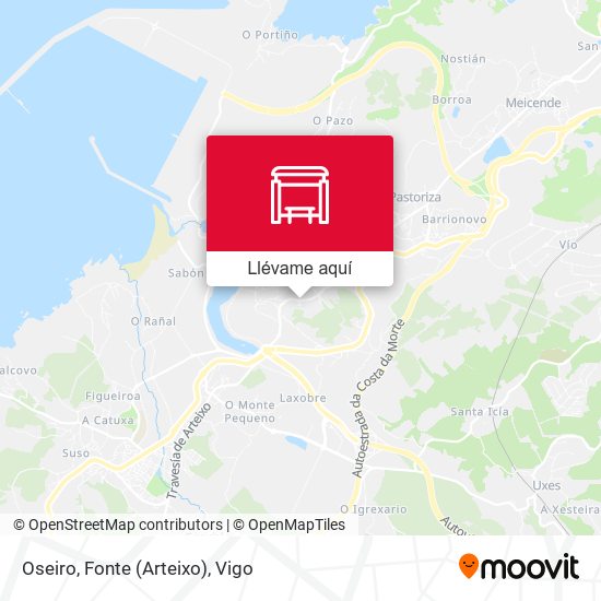 Mapa Oseiro, Fonte (Arteixo)