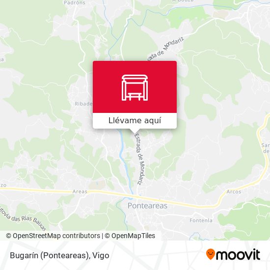 Mapa Bugarín (Ponteareas)