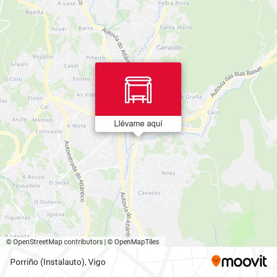 Mapa Porriño (Instalauto)