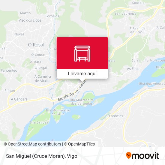 Mapa San Miguel (Cruce Moran)
