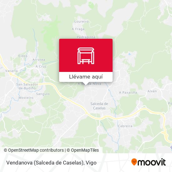Mapa Vendanova (Salceda de Caselas)