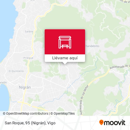 Mapa San Roque, 95 (Nigrán)