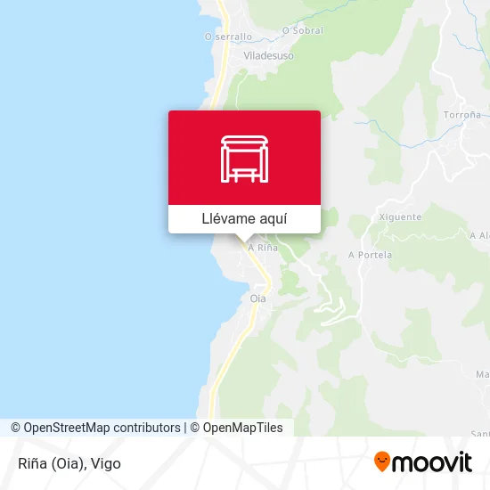 Mapa Riña (Oia)